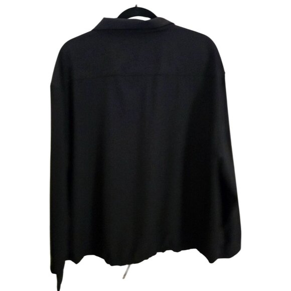 Calvin Klein Black Performance 1/2 Zip Jacket Closet Staple All Season Size XL - Picture 3 of 9